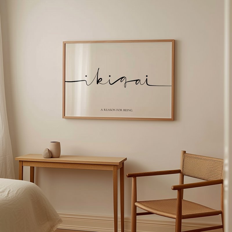 Poster: Ikigai - A reason for being
