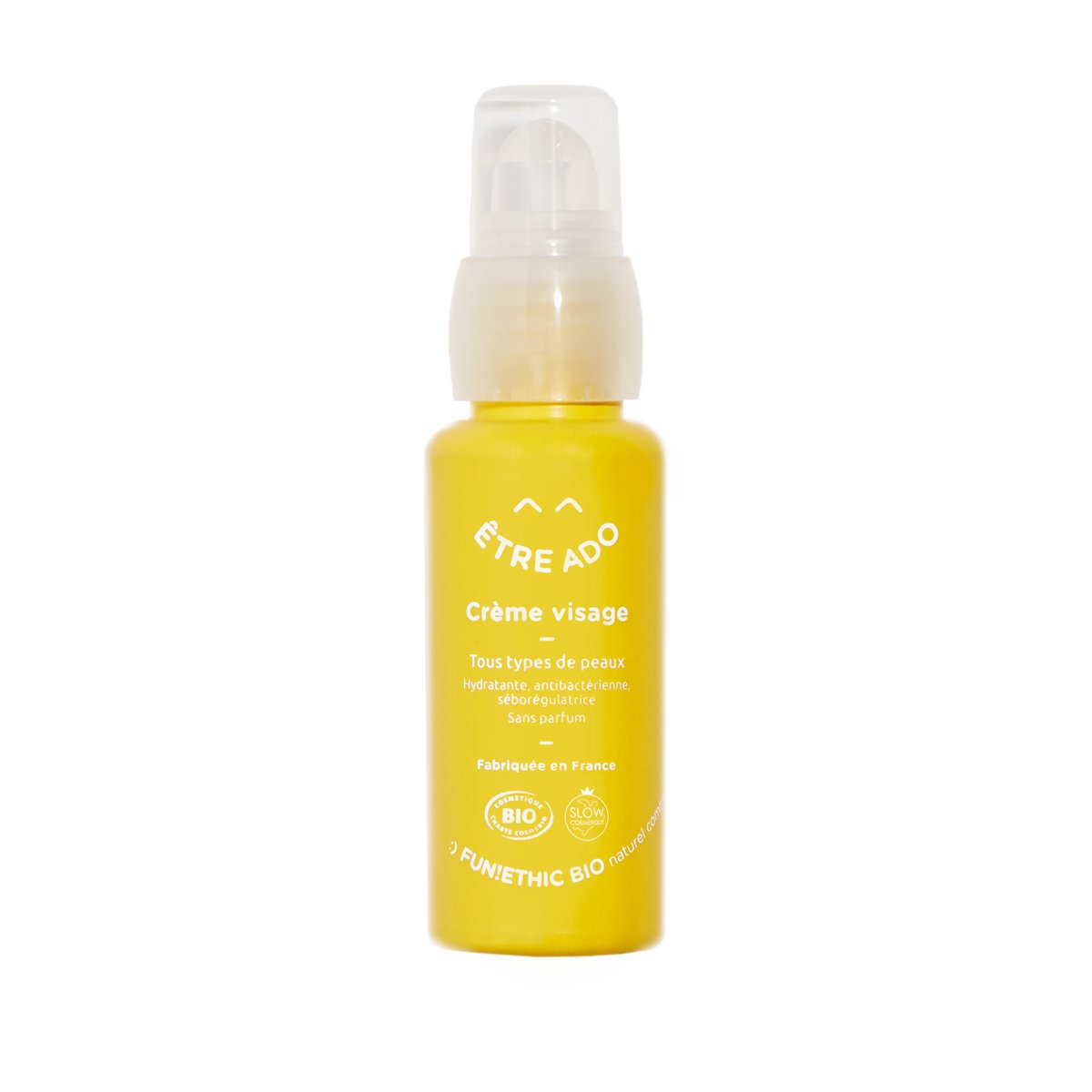 Crema facial seborreguladora antibacteriana hidratante Cosmos Organic