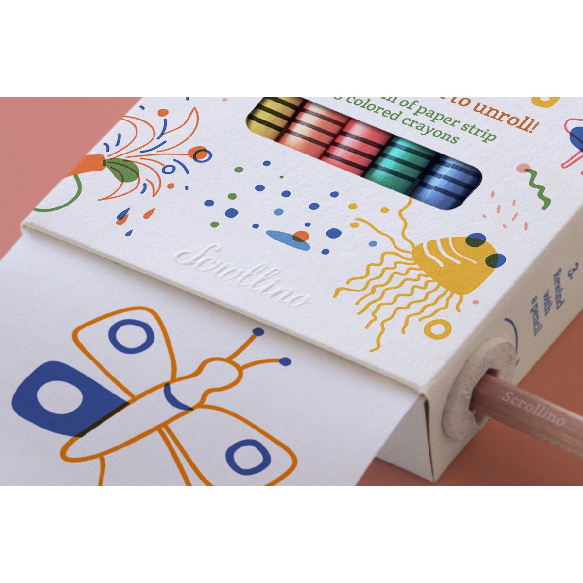 Kleurboek voor kinderen - Scrollino Coloring