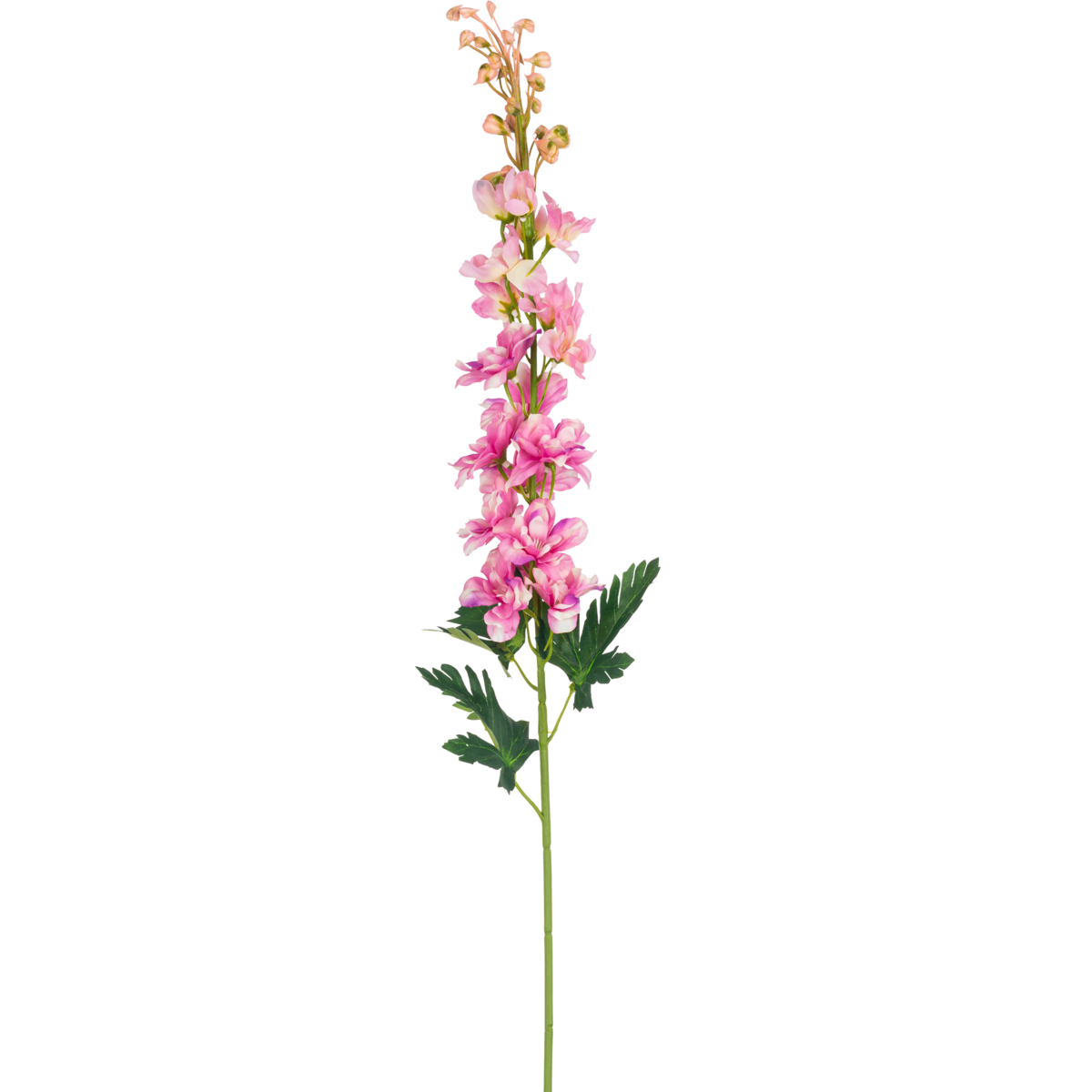 Artificial flower Delphinium 79 cm pink