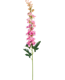Artificial flower Delphinium 79 cm pink