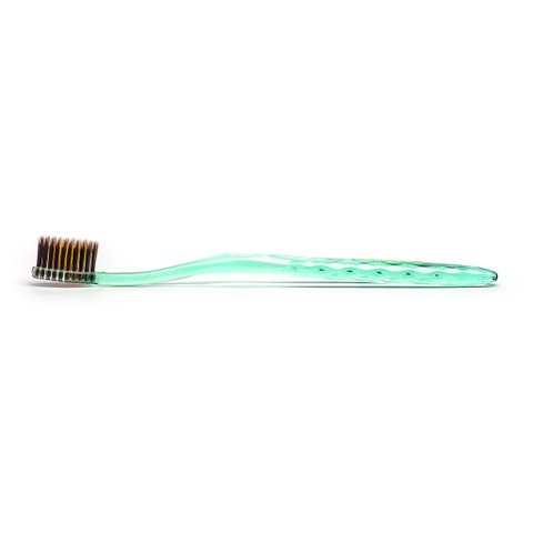 Nano-b Gold & Charcoal Toothbrush Green