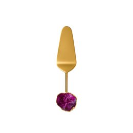 Goldene Kuchenschaufel Pierre Achat Rose