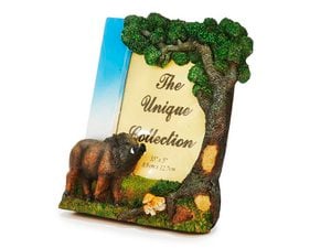 Bilderrahmen Wildschwein aus Poly, 15x3x16cm