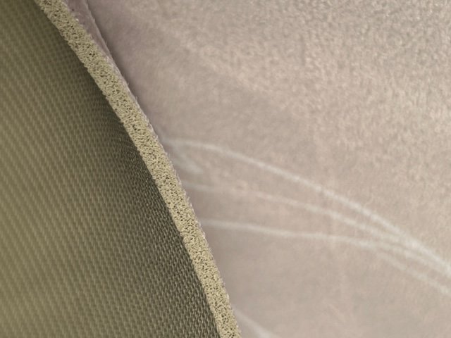 Natuurrubber mat Prime Olive Garden cirkel