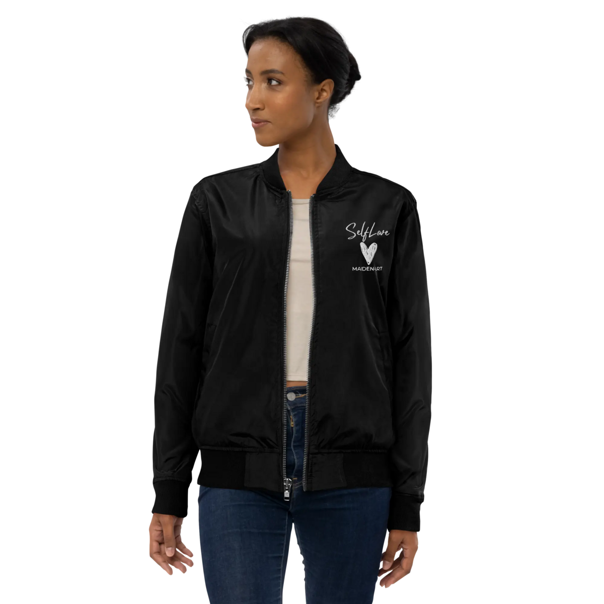 Premium bomber jacket Self Love Premium recycled bomber jacket