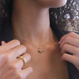 Colgantes Simply Love - Oro y Cristal