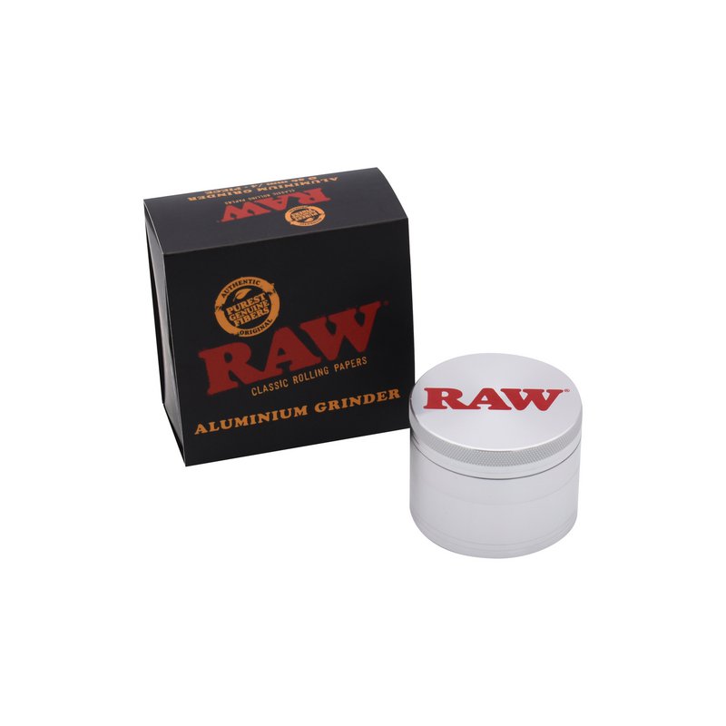 Grinder en aluminium de 4 compartiments