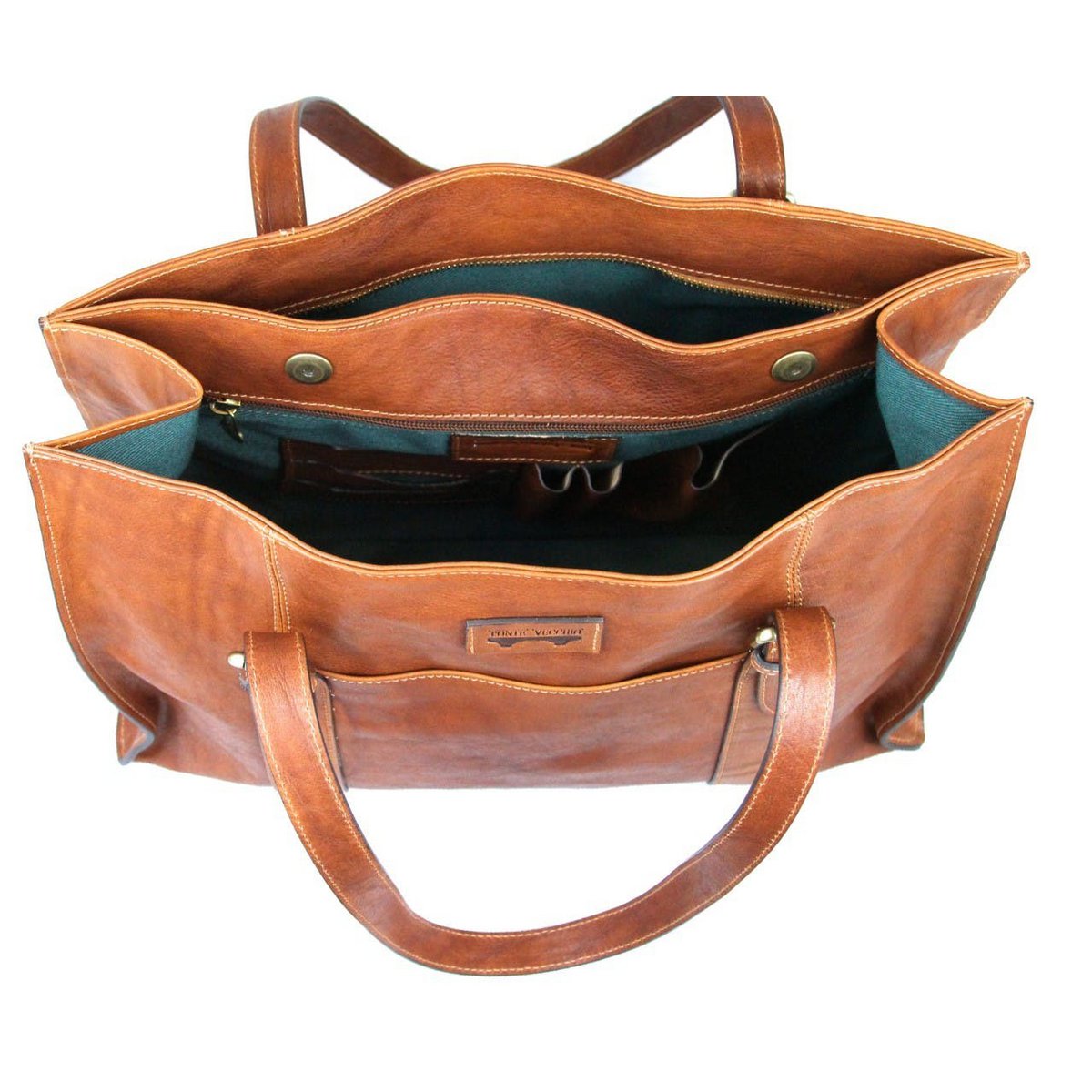 Leather lady bag 40 cm lenght x 28 cm height