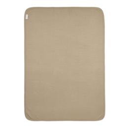 Decke aus gestricktem Jacquard Pure Taupe