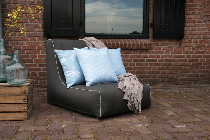 St. Maxime Outdoor D.Grey Opblaasbare Sofa 70 x 90 x 70 cm