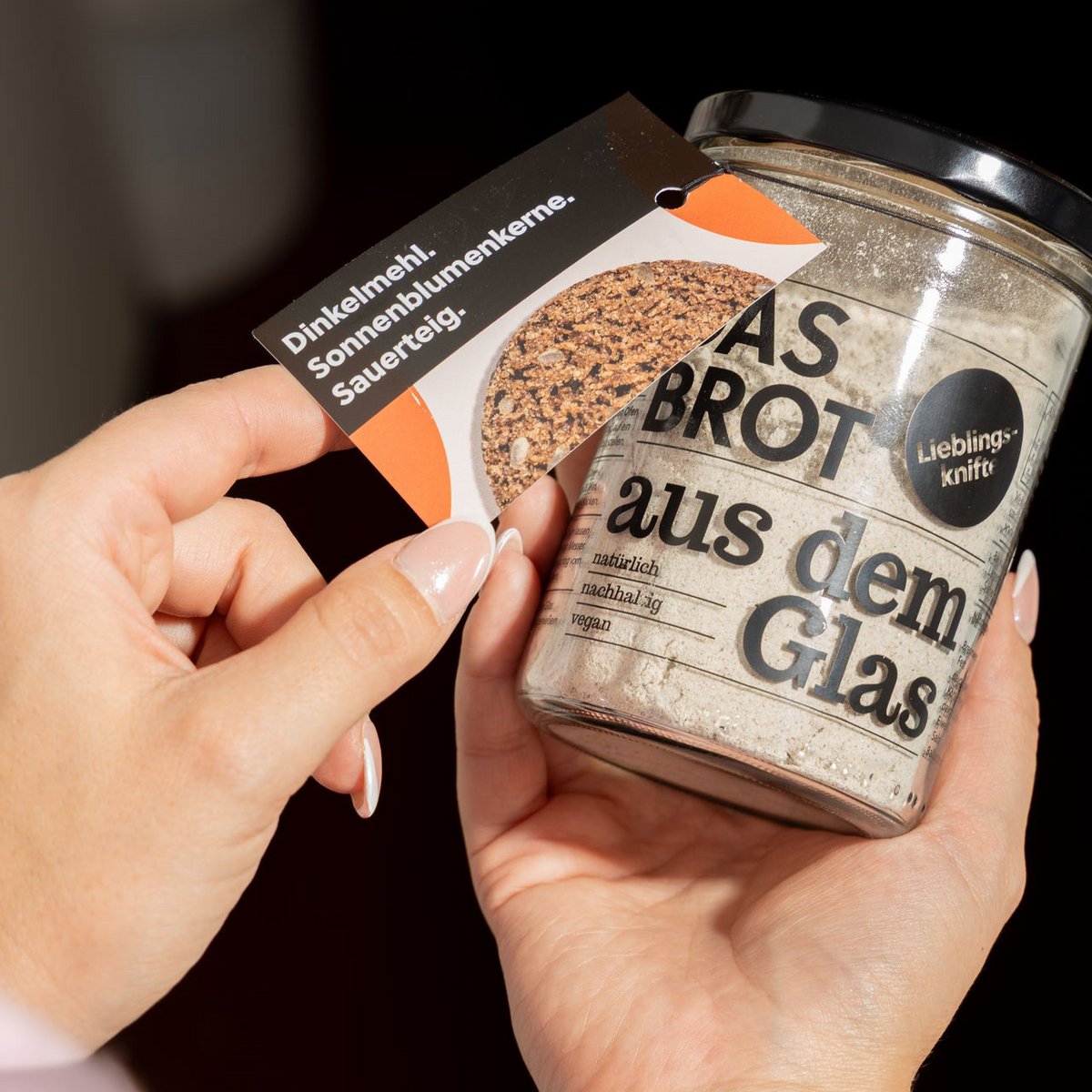 Brødbageblanding i glasset "Favoritknifter" (200 g)
