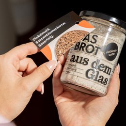 Brødbageblanding i glasset "Favoritknifter" (200 g)