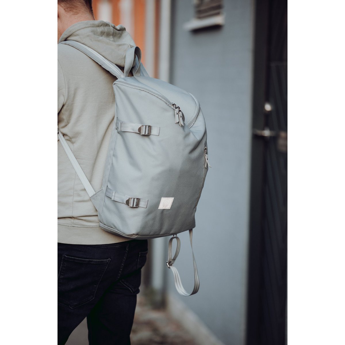 Gray ♻️ Recycled Polyester Diaper Bag