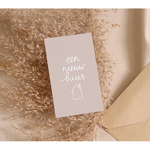 Mini card | A new house