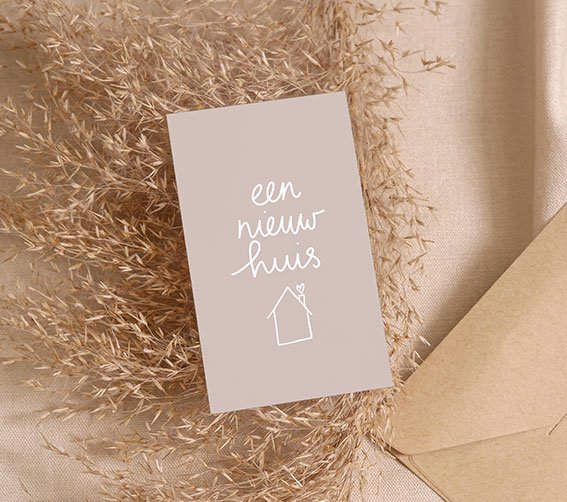 Mini card | A new house