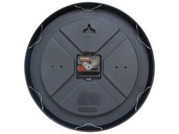 Zegar ścienny NeXtime Berlin 30 cm czarny
