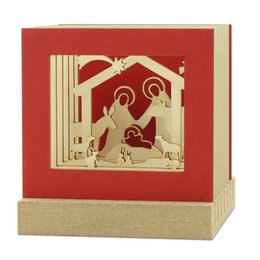 Krippe-Silhoubox M