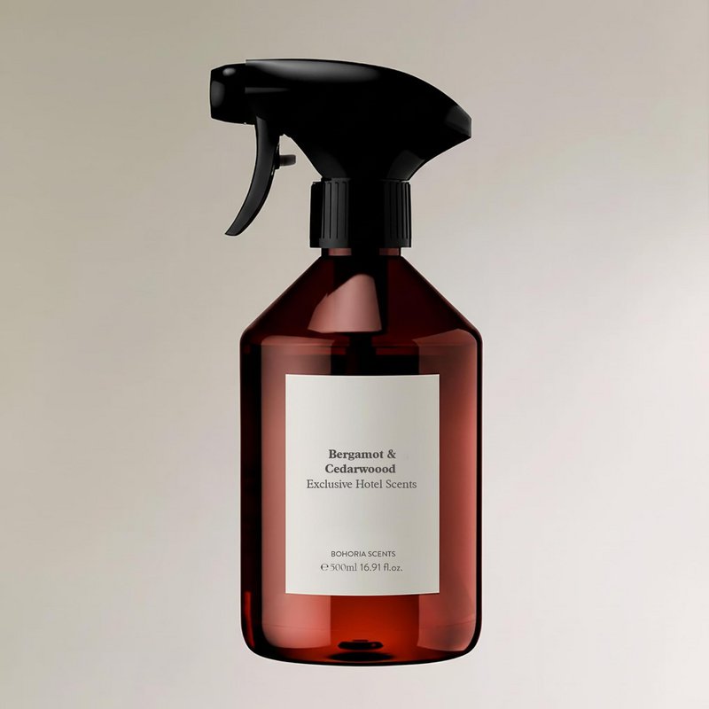 Bergamot & Cedarwood Room Spray 500ml – Hotel Scents