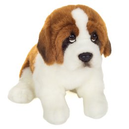 Saint Bernard sitting 25 cm - plush toy - stuffed animal