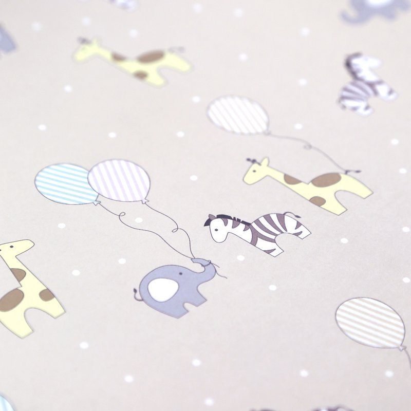 Animales de papel de regalo Ben