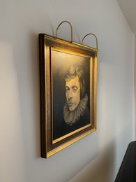Clarus picture light LED made of brass / type 17 - 170 mm discharge / 2700 Kelvin / handmade in Germany
