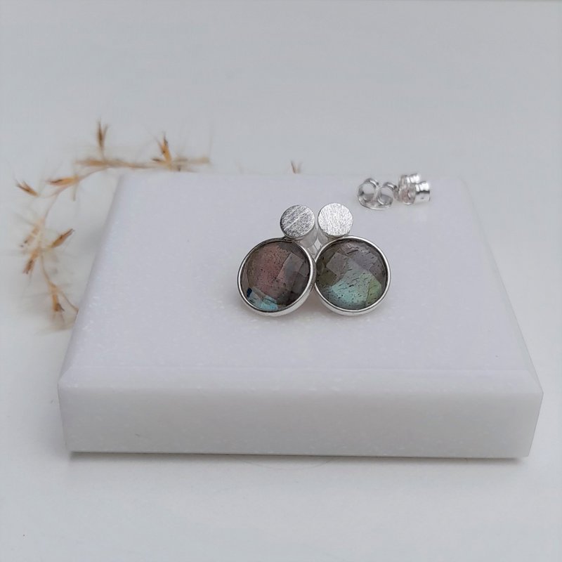 Oorstekers mix en match LABRADORITE 02