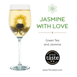 Flora te Jasmin med kærlighed