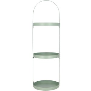 Metall Etagere Erik rund, 3Ebene, D23cm, H75cm, sa