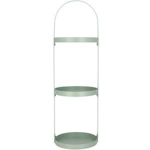 Metall Etagere Erik rund, 3Ebene, D23cm, H75cm, sa