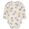 Langarm Body - Drop Needle beige
