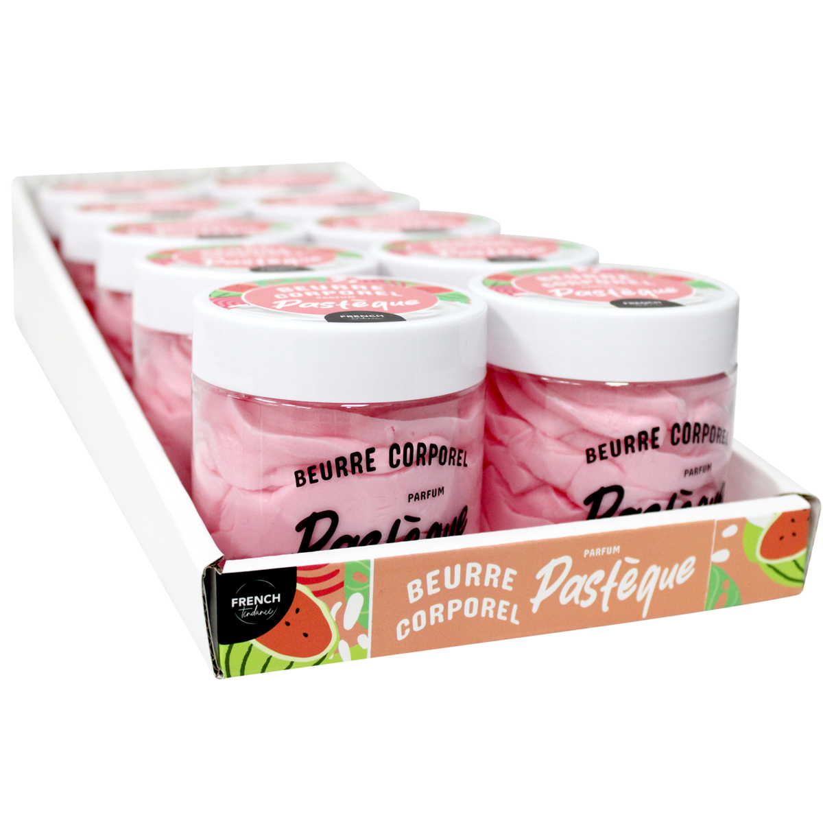 Built -whipped body butter - 190ml - Watermelon scent - French trend