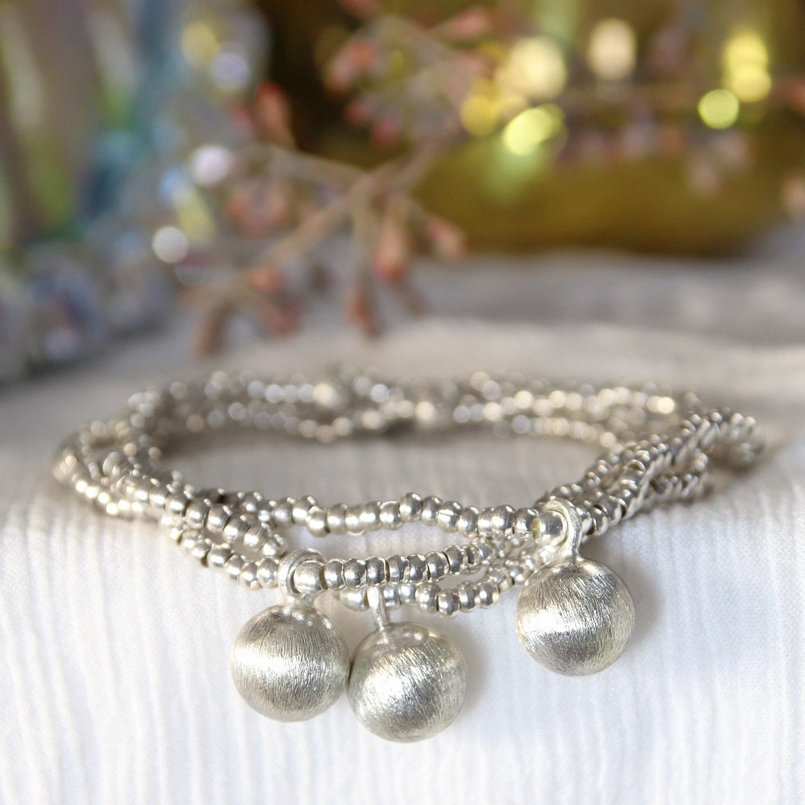 Silber Kosmos Armband