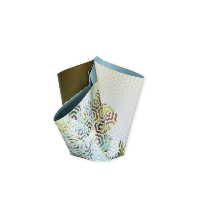Tischvase Stone Paper 'Blau'