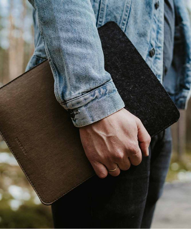 Felt & Washpapa MacBook Sleeve