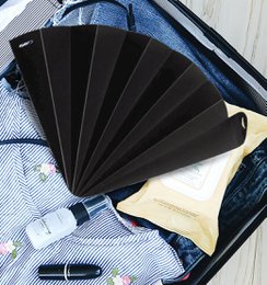 Hand fan, fan, fan, black opaque