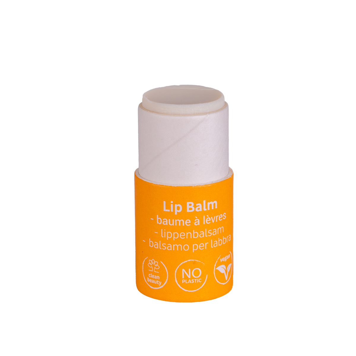 Bálsamo labial de tubo de papel con SPF 20