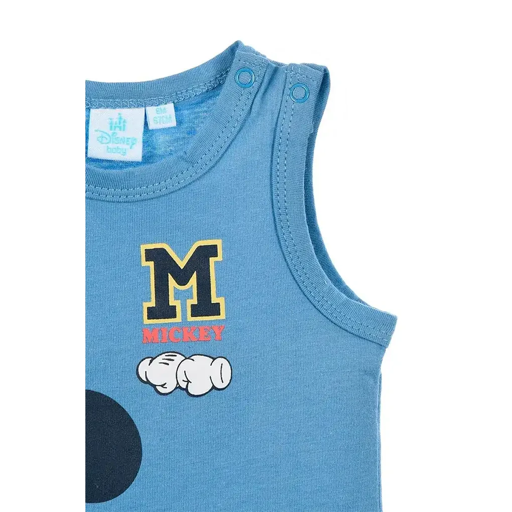 Sæt med 2 Babyvest Bodysuits, Mickey
