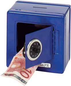 Spardose - Safe Blau