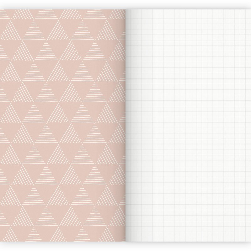 Cahier Motif Dessiné à la Main 3 A5