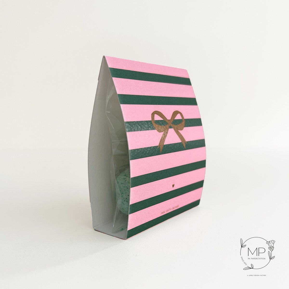 Bath bombs mini Ribbon stripe