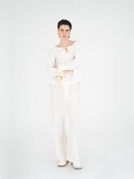 Arctic Cream Pyjamasskjorte