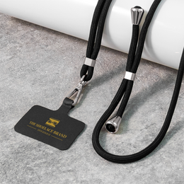 Universalt mobilband i svart och silver