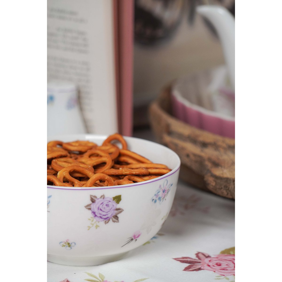 Porcelain Bowl Flora 16 cm Isabelle Rose