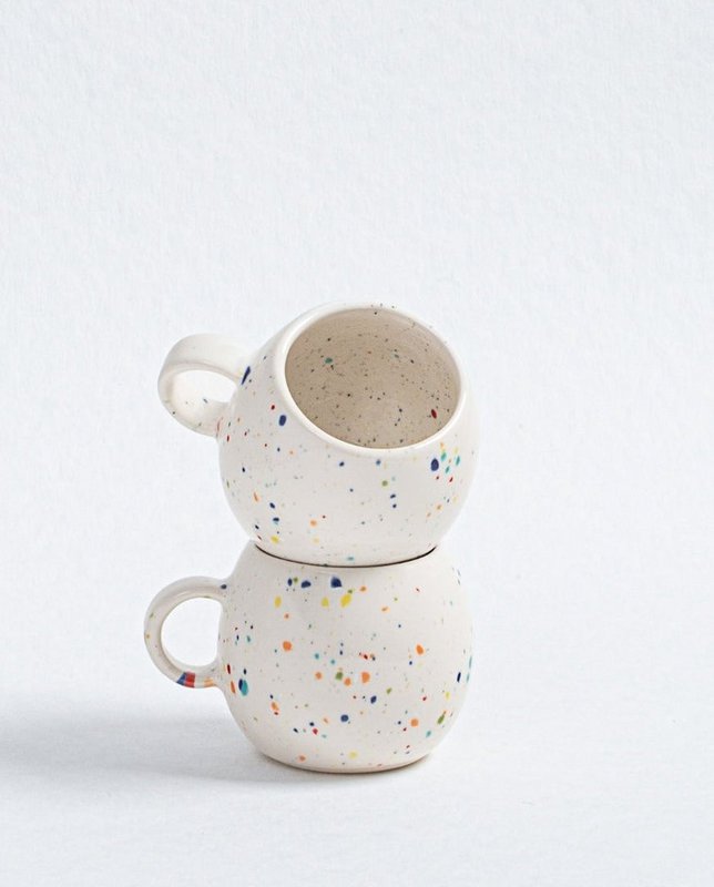 New Party Ball Mug 90ml White