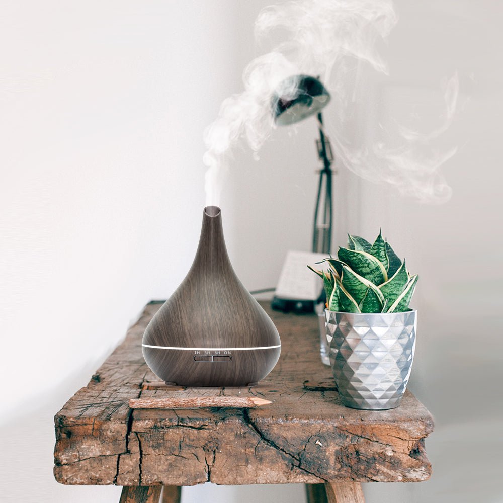 Lotus Pro - Dunkles Holz - Aroma Diffusor