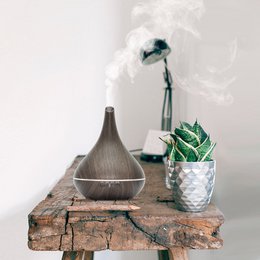 Lotus Pro - Dunkles Holz - Aroma Diffusor