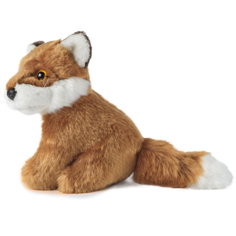 SITTING FOX 15cm