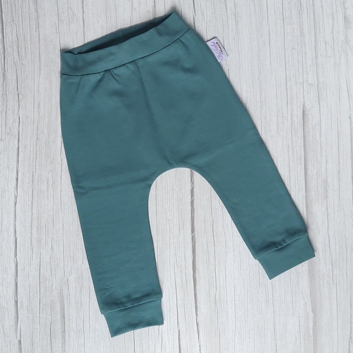 Pantalones Harén Verde Viejo