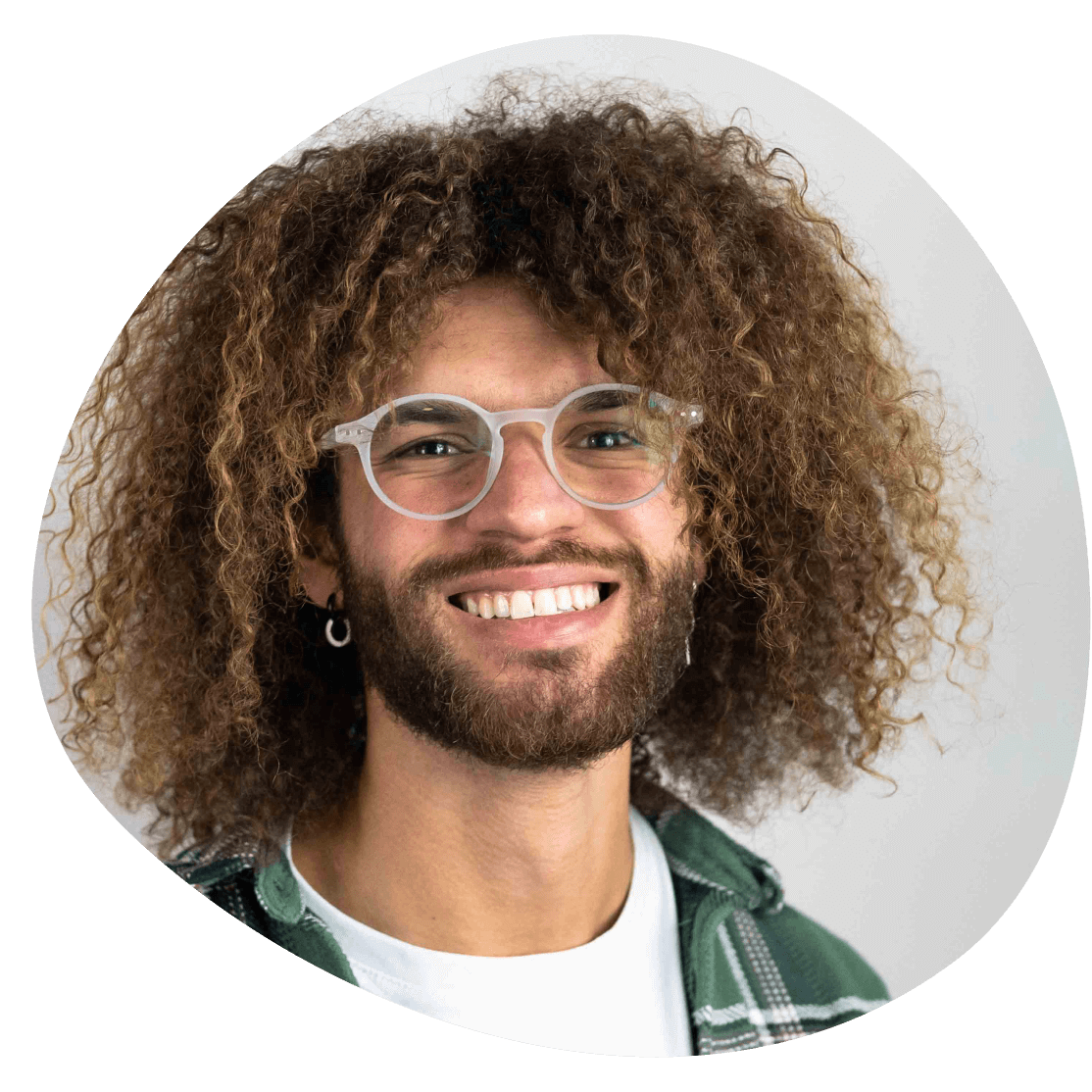 Floral White - Computer Glasses